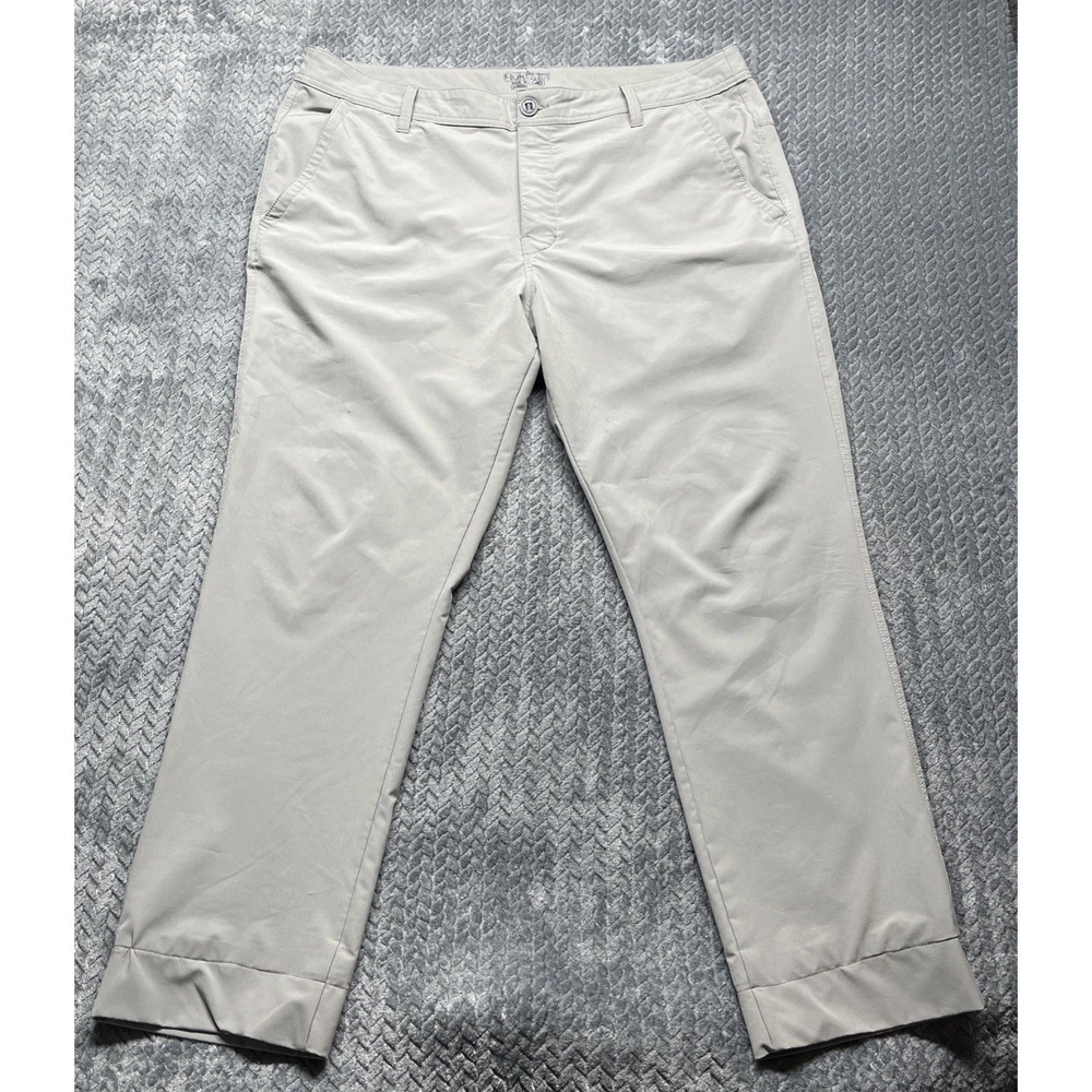 HUK Men's Performance Pants 40x30 (33) Fishing Lightweight Quick Dry Gray